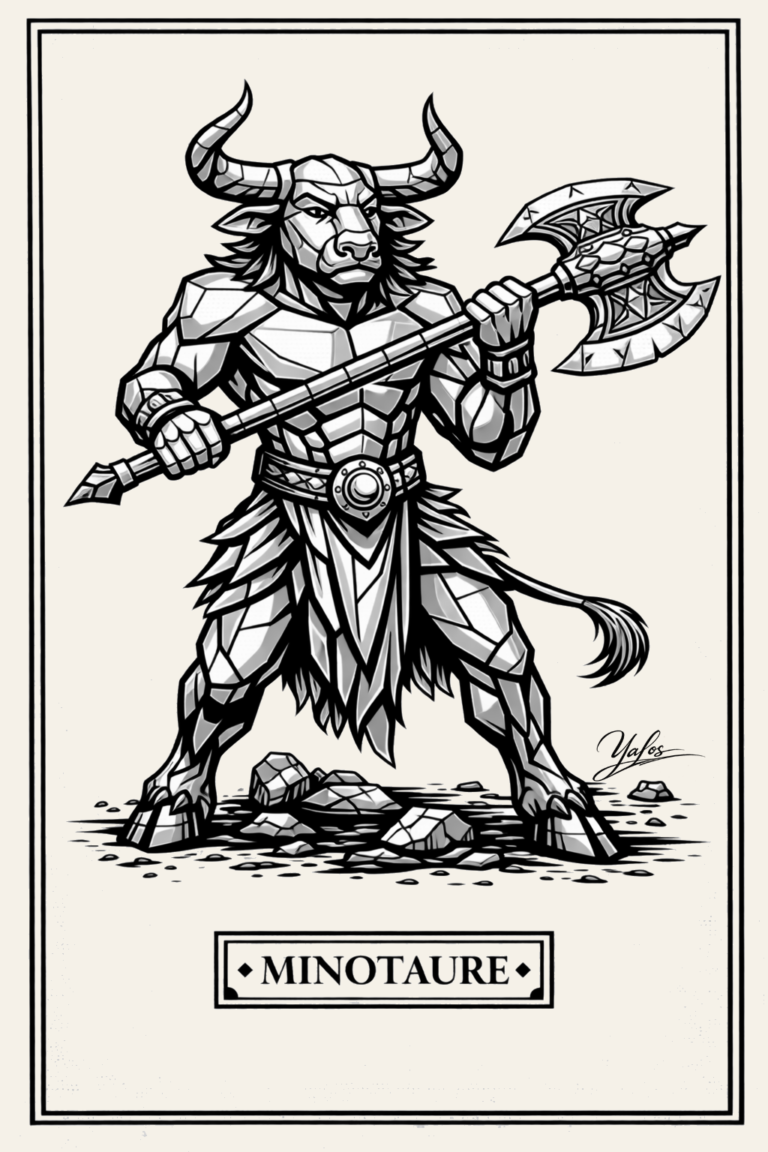 MINOTAURE by YaLos | InkMatrix.eu